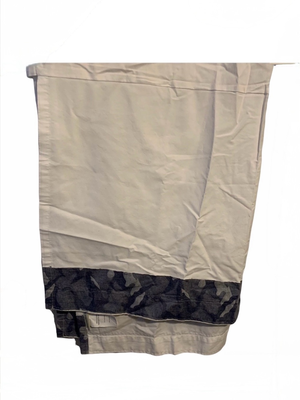 Pottery Barn Kids Wesley camo crib skirt cotton toddler bed nursery baby room